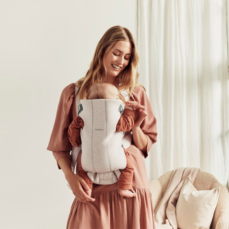 Babybjörn Mini draagzak - Light Beige
