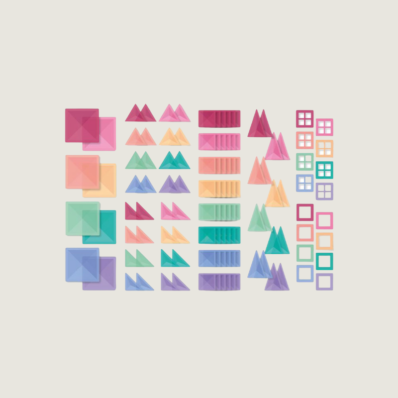 Connetix Tiles Pastel creative pack - 120 stuks
