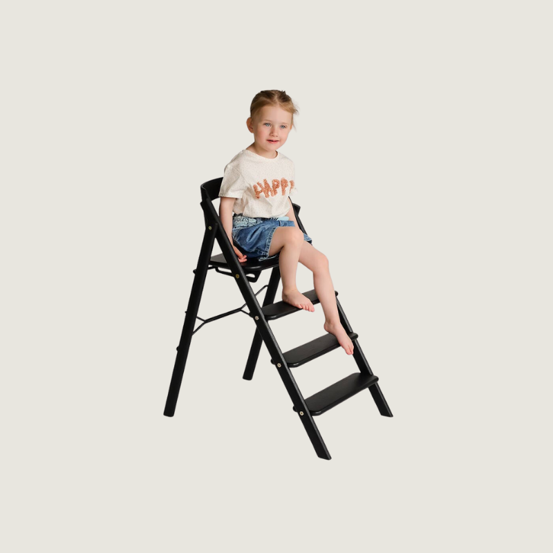 Kaos Klapp kinderstoel - Oak Black