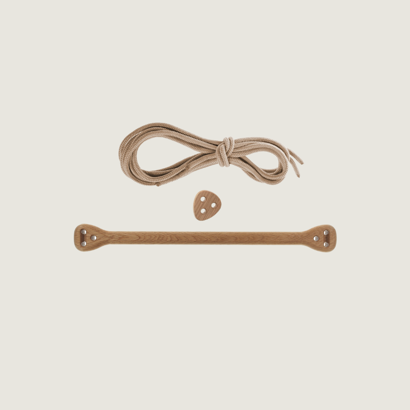 Lillagunga Bone eiken trapeze - Beige