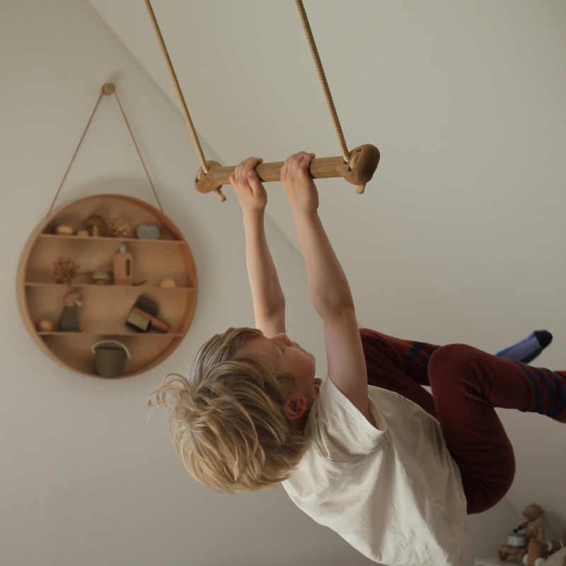 Lillagunga Bone eiken trapeze - Beige