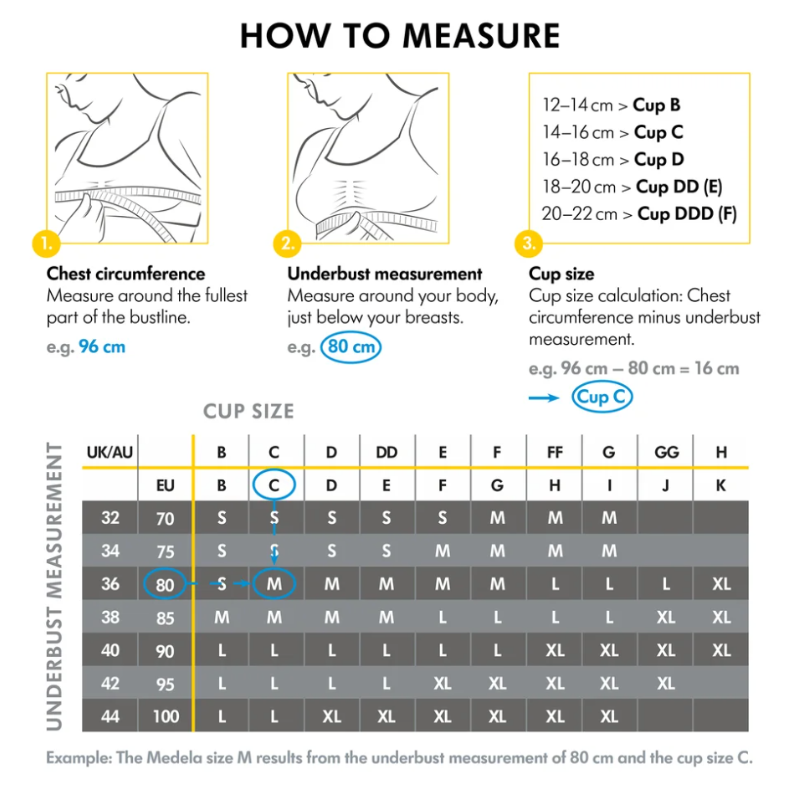 Medela Hands-Free™ Kolfbeha - Zwart - Maat L