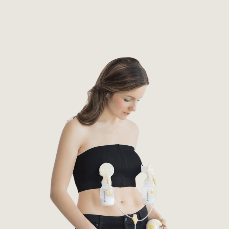 Medela Hands-Free™ Kolfbeha - Zwart - Maat L