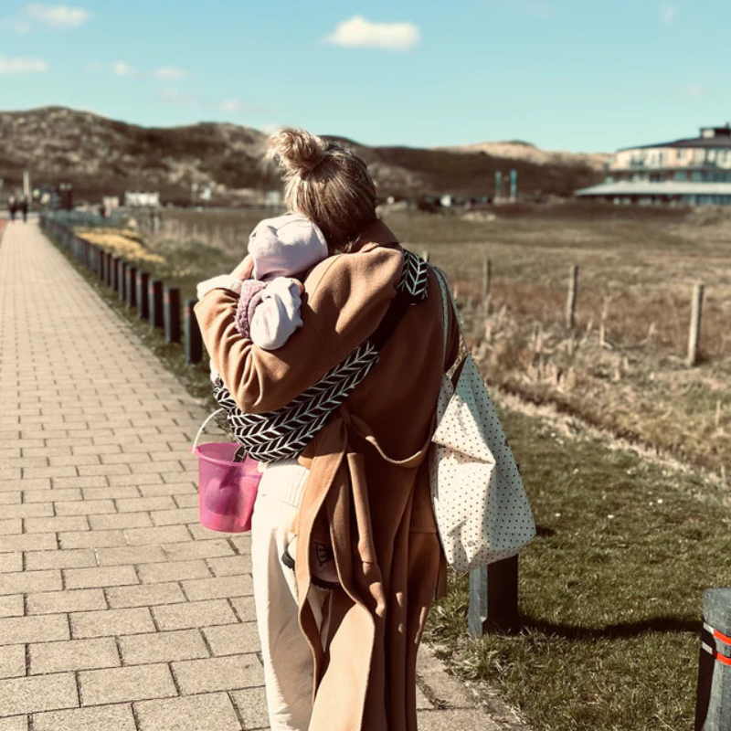 Wildride kinderdrager voor dreumesen en peuters - Veren