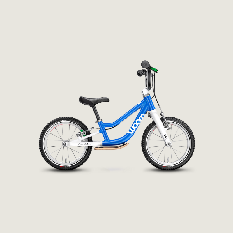 Woom Original 1 PLUS loopfiets - Blauw