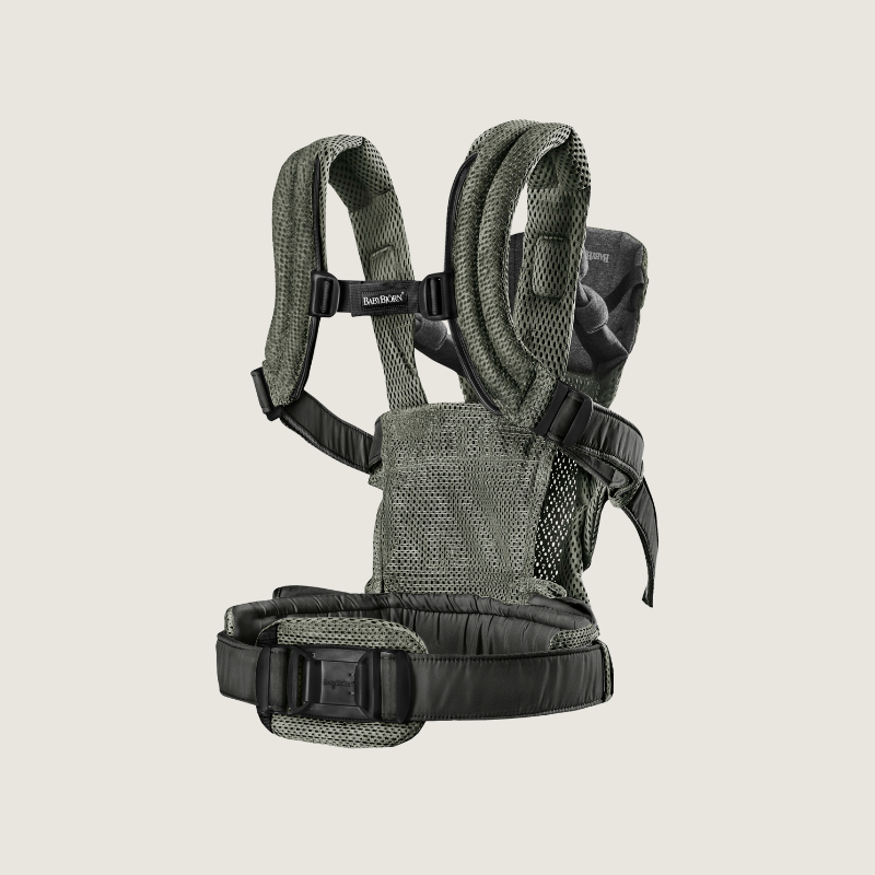 Babybjörn Harmony draagzak Donkergroen - Tiny Library