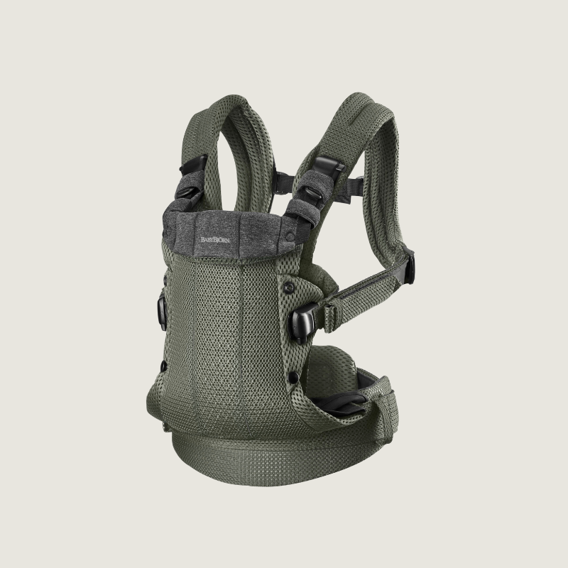 Babybjörn Harmony draagzak Donkergroen - Tiny Library