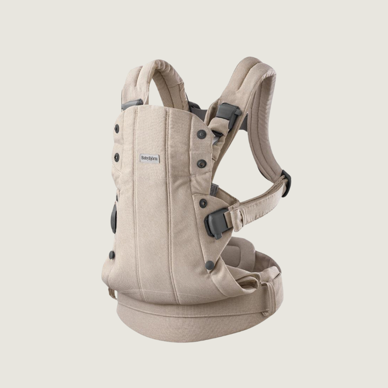 Babybjörn Harmony draagzak - Woven melange light beige