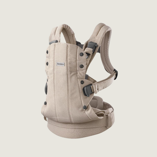 Babybjörn Harmony draagzak - Woven melange light beige