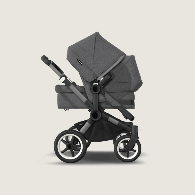 Bugaboo Donkey 5 DUO kinderwagen - Grijs - Tiny Library