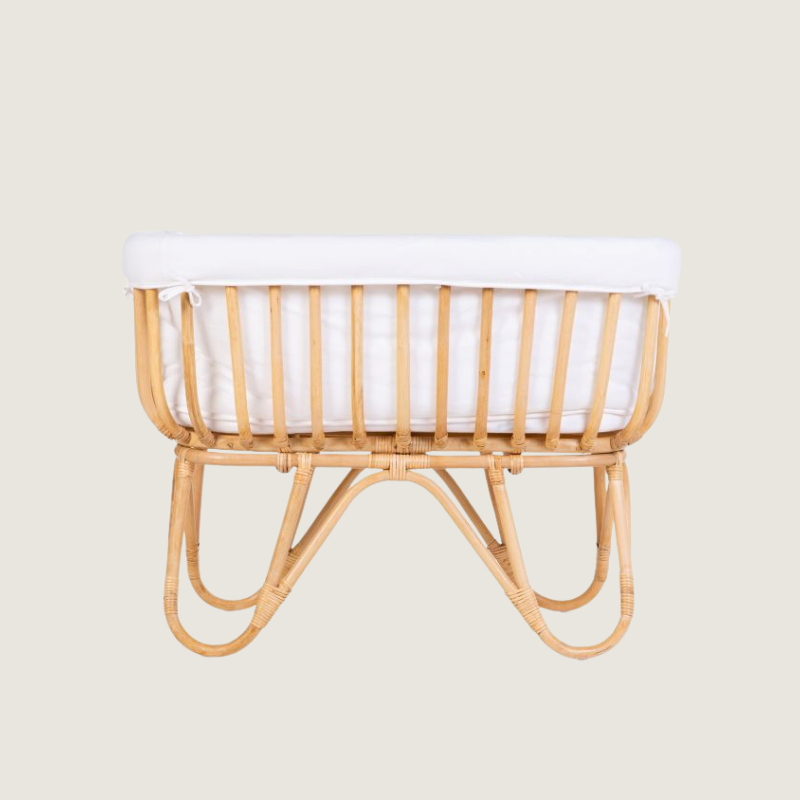 Childhome Rotan wieg inclusief matras
