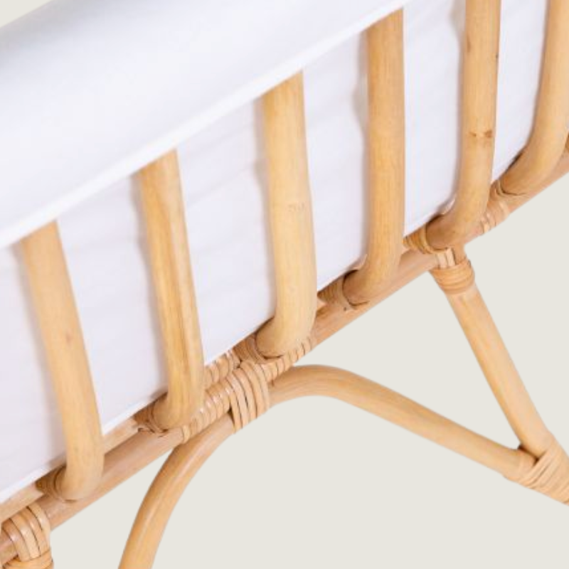 Childhome Rotan wieg inclusief matras
