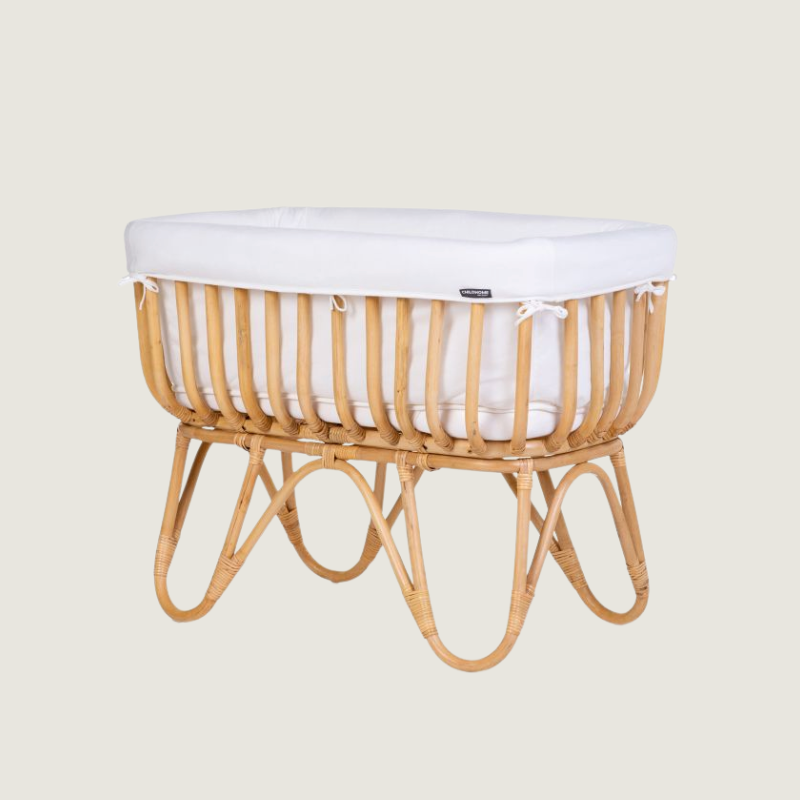 Childhome Rotan wieg inclusief matras