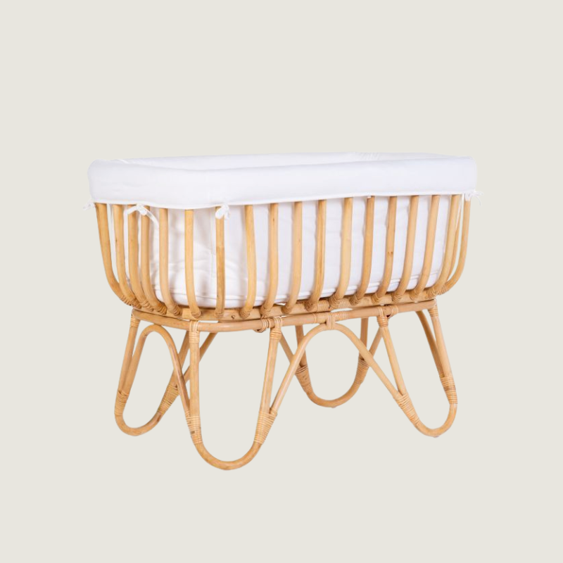 Childhome Rotan wieg inclusief matras