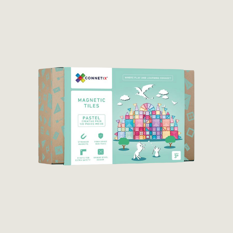 Connetix Tiles Pastel creative pack - 120 stuks