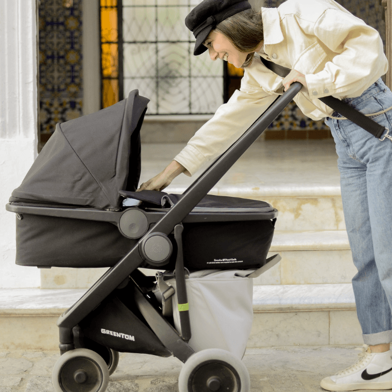 Greentom 2-in-1 kinderwagen - Zwart