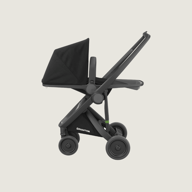 Greentom  2-in-1 kinderwagen - Zwart