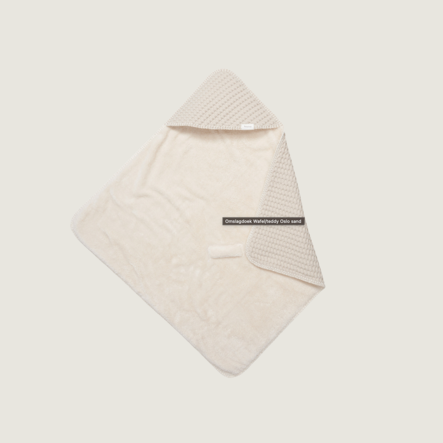 Koeka Omslagdoek teddy Oslo - Sand