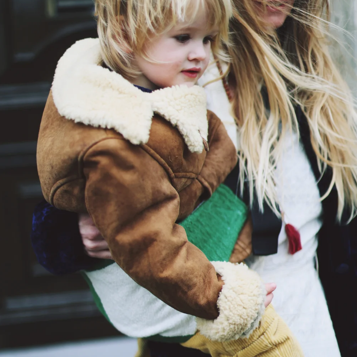 Wildride kinderdrager voor dreumesen en peuters - Grafisch Groen