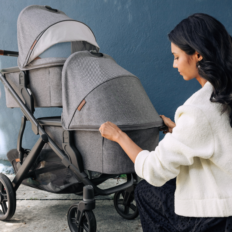 UPPAbaby Vista V2 Duo kinderwagen - Charcoal Mélange