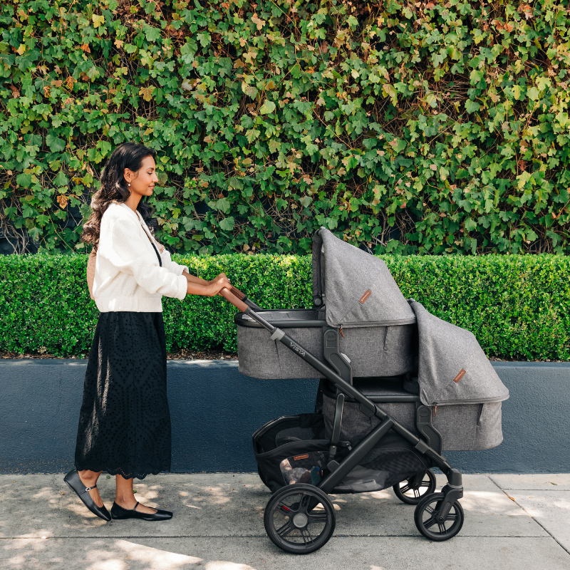 UPPAbaby Vista V2 Duo kinderwagen - Charcoal Mélange