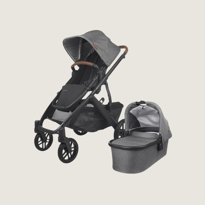 UPPAbaby Vista V2 Duo kinderwagen - Charcoal Mélange