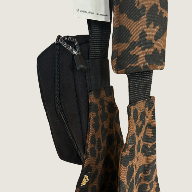 Wildride slide on bag - Zwart