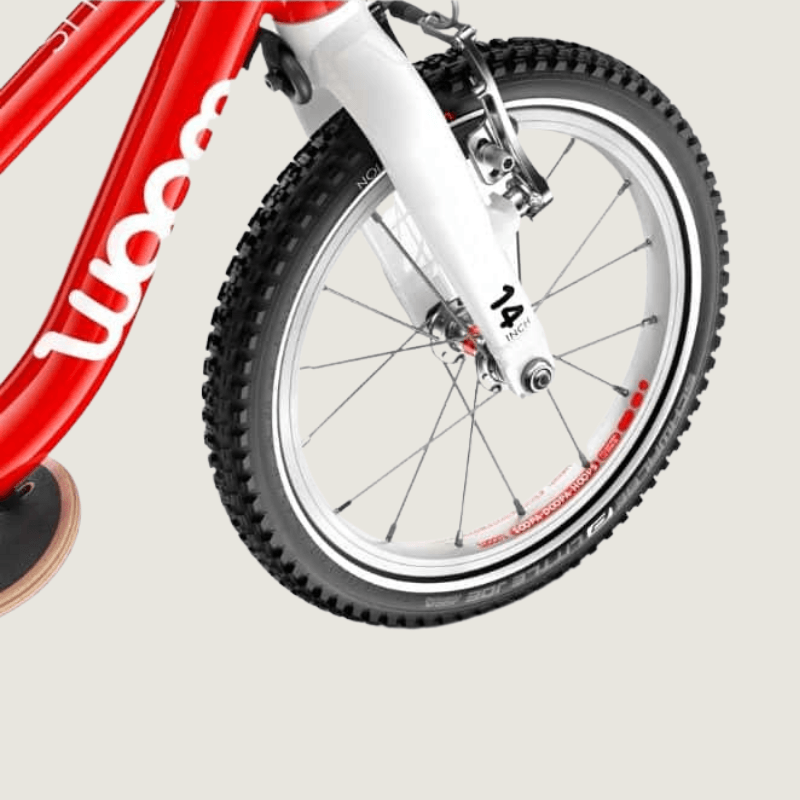 Woom Original 1 PLUS loopfiets - Rood
